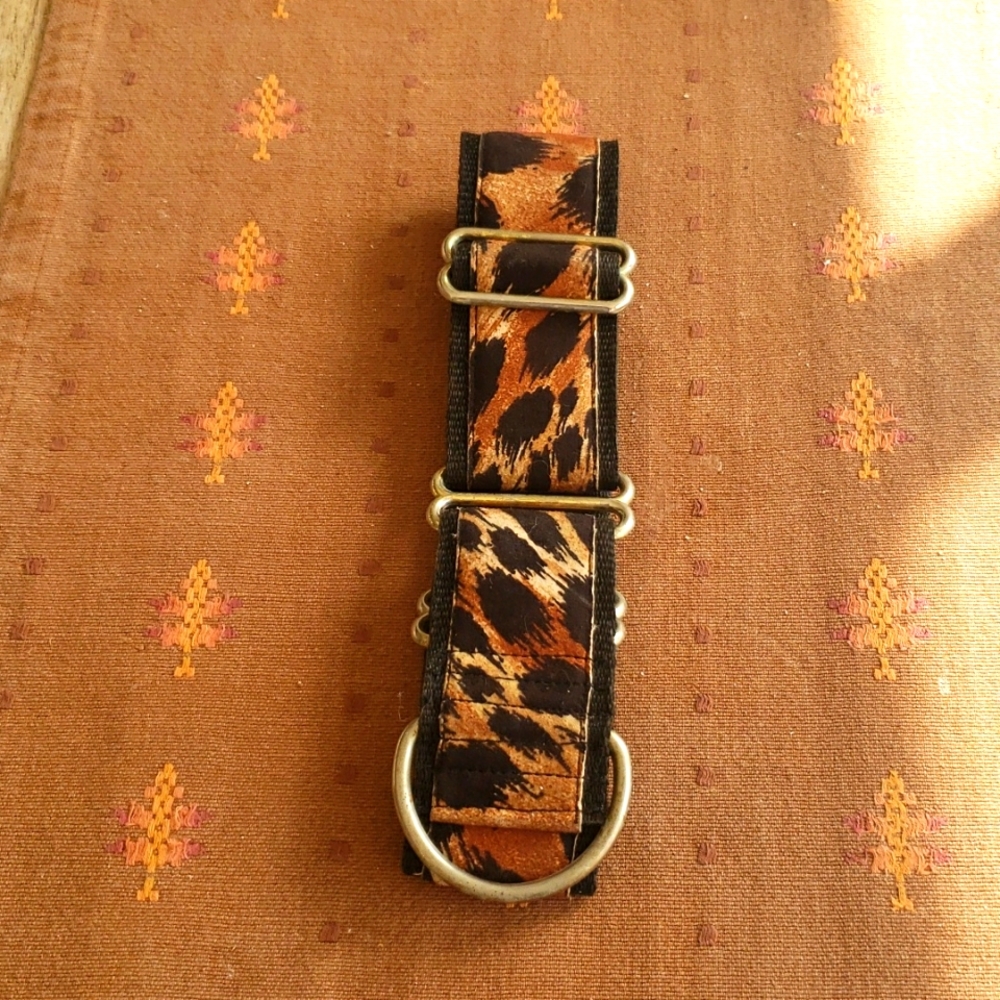 Mrs. Bones Tiger Martingale Collar